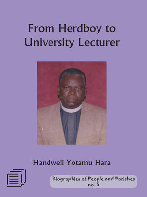 cover image of From Herd Boy to University Lecturer